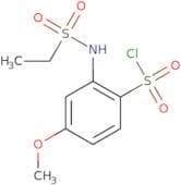 2-Ethanesulfonamido-4-methoxybenzene-1-sulfonyl chloride