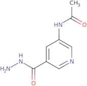 N-[5-(Hydrazinecarbonyl)pyridin-3-yl]acetamide