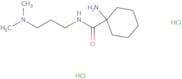 1-Amino-N-[3-(dimethylamino)propyl]cyclohexane-1-carboxamide dihydrochloride