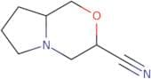 Hexahydro-1H-pyrrolo[2,1-c]morpholine-3-carbonitrile