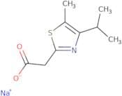 Sodium 2-[5-methyl-4-(propan-2-yl)-1,3-thiazol-2-yl]acetate
