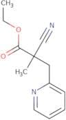 Ethyl 2-cyano-2-methyl-3-(pyridin-2-yl)propanoate
