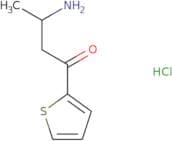 3-Amino-1-(thiophen-2-yl)butan-1-one hydrochloride