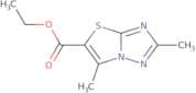 Ethyl 2,6-dimethyl-[1,2,4]triazolo[3,2-b][1,3]thiazole-5-carboxylate