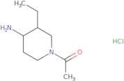 1-(4-Amino-3-ethylpiperidin-1-yl)ethan-1-one hydrochloride