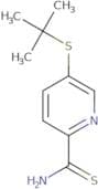 5-(tert-Butylsulfanyl)pyridine-2-carbothioamide