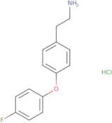 2-[4-(4-Fluorophenoxy)phenyl]ethan-1-amine hydrochloride