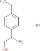 2-Amino-2-(4-ethylphenyl)ethan-1-ol hydrochloride
