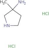 3-Methylpyrrolidin-3-amine dihydrochloride