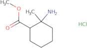 Methyl 2-amino-2-methylcyclohexane-1-carboxylate hydrochloride