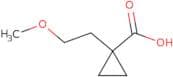 1-(2-Methoxyethyl)cyclopropane-1-carboxylic acid