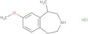 8-Methoxy-1-methyl-2,3,4,5-tetrahydro-1H-3-benzazepine hydrochloride