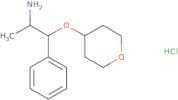 4-(2-Amino-1-phenylpropoxy)oxane hydrochloride