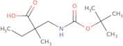2-({[(tert-Butoxy)carbonyl]amino}methyl)-2-methylbutanoic acid