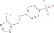 4-[(1-Methyl-1H-1,2,4-triazol-5-yl)methoxy]benzene-1-sulfonyl chloride