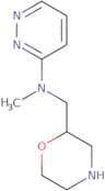 N-Methyl-N-(morpholin-2-ylmethyl)pyridazin-3-amine