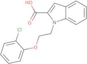 1-[2-(2-Chlorophenoxy)ethyl]-1H-indole-2-carboxylic acid