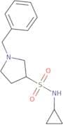 1-Benzyl-N-cyclopropylpyrrolidine-3-sulfonamide