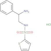 N-(2-Amino-2-phenylethyl)thiophene-2-sulfonamide hydrochloride