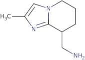 {2-Methyl-5H,6H,7H,8H-imidazo[1,2-a]pyridin-8-yl}methanamine