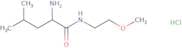 (2S)-2-Amino-N-(2-methoxyethyl)-4-methylpentanamide hydrochloride