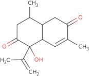 (4aS,5R,8S,8aR)-5-Hydroxy-3,8-dimethyl-5-prop-1-en-2-yl-4a,7,8,8a-tetrahydro-1H-naphthalene-2,6-di…