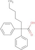 2,2-Diphenylheptanoic acid