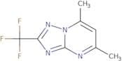 5,7-Dimethyl-2-(trifluoromethyl)-[1,2,4]triazolo[1,5-a]pyrimidine