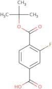 4-[(tert-Butoxy)carbonyl]-3-fluorobenzoic acid