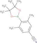 3,5-Dimethyl-4-(4,4,5,5-tetramethyl-1,3,2-dioxaborolan-2-yl)benzonitrile