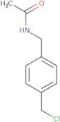 N-{[4-(Chloromethyl)phenyl]methyl}acetamide