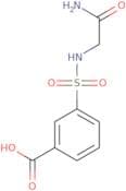 3-[(Carbamoylmethyl)sulfamoyl]benzoic acid