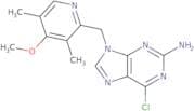 6-Chloro-9-((4-methoxy-3,5-dimethylpyridin-2-yl)methyl)-9H-purin-2-amine