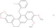 13-[(2-Fluorophenyl)methyl]-5,6-dihydro-9,10-dimethoxy-benzo[g]-1,3-benzodioxolo[5,6-a]quinolizini…