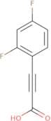 3-(2,4-difluorophenyl)prop-2-ynoic acid