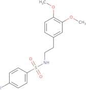 (2-(3,4-dimethoxyphenyl)ethyl)((4-iodophenyl)sulfonyl)amine