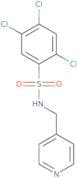 (4-pyridylmethyl)((2,4,5-trichlorophenyl)sulphonyl)amine
