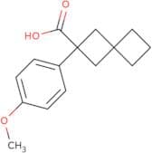 2-(4-Methoxyphenyl)spiro[3.3]heptane-2-carboxylic acid