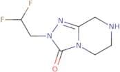 2-(2,2-Difluoroethyl)-2H,3H,5H,6H,7H,8H-[1,2,4]triazolo[4,3-a]piperazin-3-one