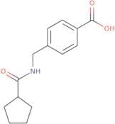 4-[(Cyclopentylformamido)methyl]benzoic acid