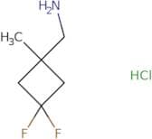 3,3-difluoro-1-methylcyclobutane-1-methamine hcl