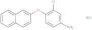 3-Chloro-4-(naphthalen-2-yloxy)aniline hydrochloride