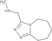 Methyl({5H,6H,7H,8H,9H-[1,2,4]triazolo[4,3-a]azepin-3-ylmethyl})amine