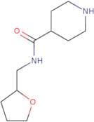 N-(Oxolan-2-ylmethyl)piperidine-4-carboxamide
