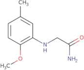 2-[(2-Methoxy-5-methylphenyl)amino]acetamide