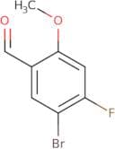 5-Bromo-4-fluoro-2-methoxybenzaldehyde