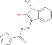 1-methyl-3-(thiophene-2-carboxylhydrazidyl)-2-oxoindoline