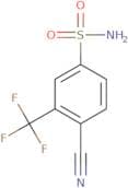 4-Cyano-3-(trifluoromethyl)benzenesulfonamide