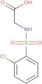2-(2-Chlorobenzenesulfonamido)acetic acid