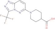 1-[3-(Trifluoromethyl)[1,2,4]triazolo[4,3-b]pyridazin-6-yl]piperidine-4-carboxylic acid